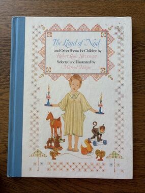 VINTAGE 1988 The Land of Nod Poems for Children by Robert Louis Stevenson